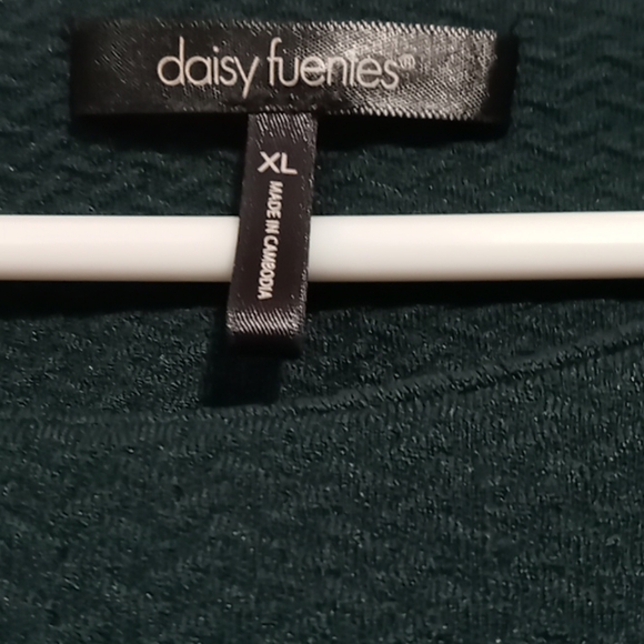 Daisy fuentes dark green mini dress - Picture 2 of 4